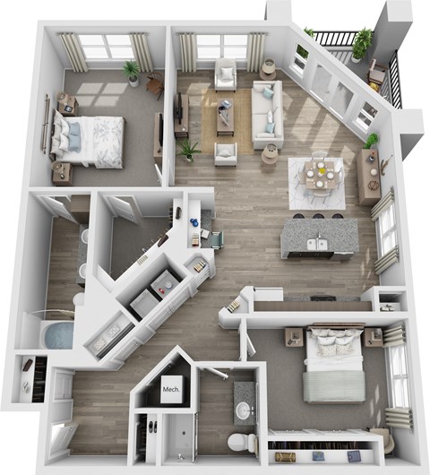 the outlook floor plan  cf residences  460 sq ft